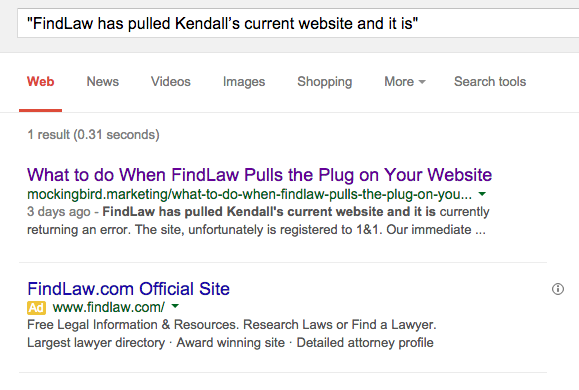 Findlaw canonical