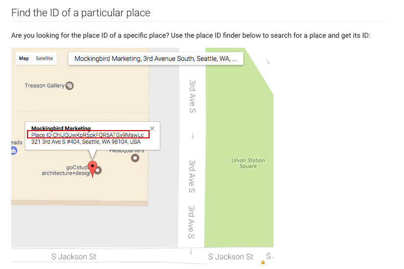 Google Place ID