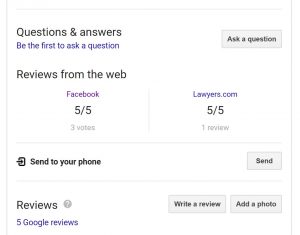 additional review platforms displayed in Google My Business